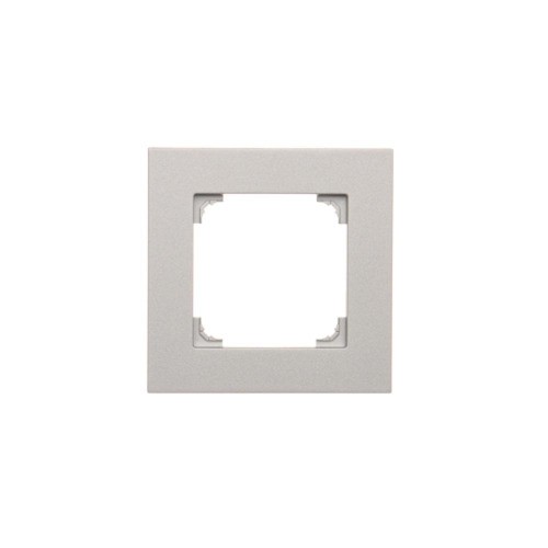 Ramka 1- krotna Simon 55 TR1/143 Kontakt-Simon aluminium mat