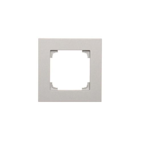Ramka 1- krotna Simon 55 TR1/143 Kontakt-Simon aluminium mat