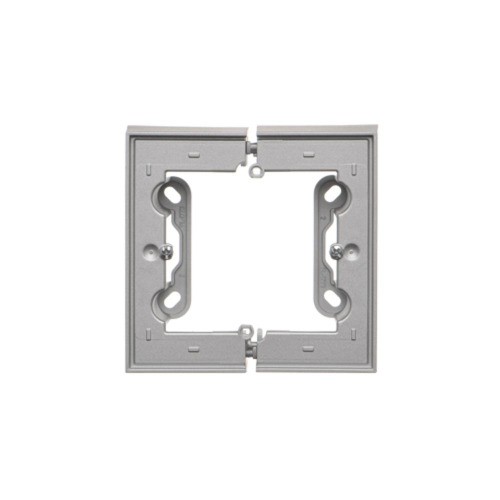 Puszka natynkowa składana, pojedyncza Simon 55 TSC/143 Kontakt-Simon aluminium mat
