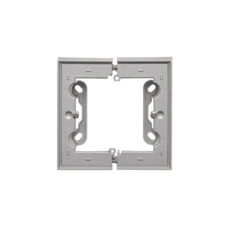 Puszka natynkowa składana, pojedyncza Simon 55 TSC/143 Kontakt-Simon aluminium mat