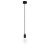 Lampa sufitowa wisząca Industrialna Loft SILICONE I BLACK 6404 NOWODVORSKI Lighting E27 nowoczesna oprawa oświetleniowa żyrandol czarny czarna pojedynczy zwis Inspiracje Premium