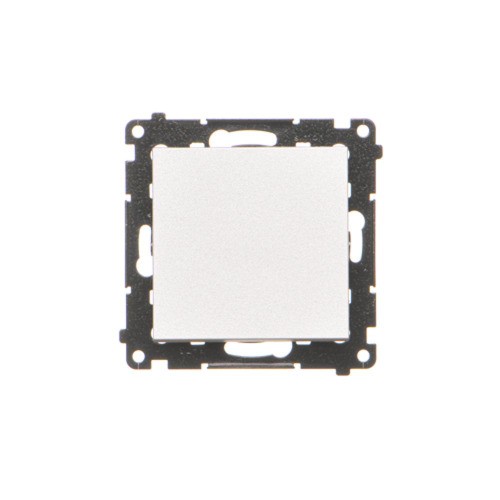 Łącznik jednobiegunowy Simon 55 TW1.01/143 Kontakt-Simon aluminium mat