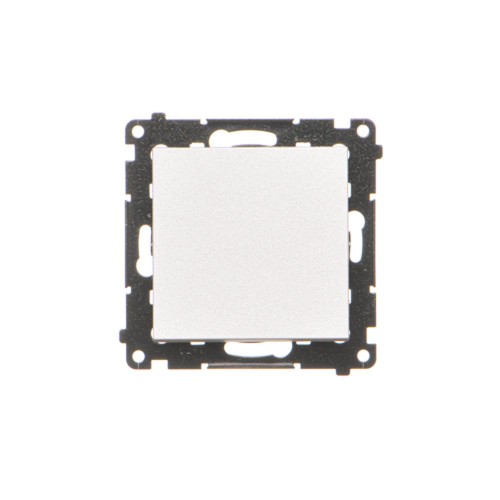 Łącznik jednobiegunowy Simon 55 TW1.01/143 Kontakt-Simon aluminium mat