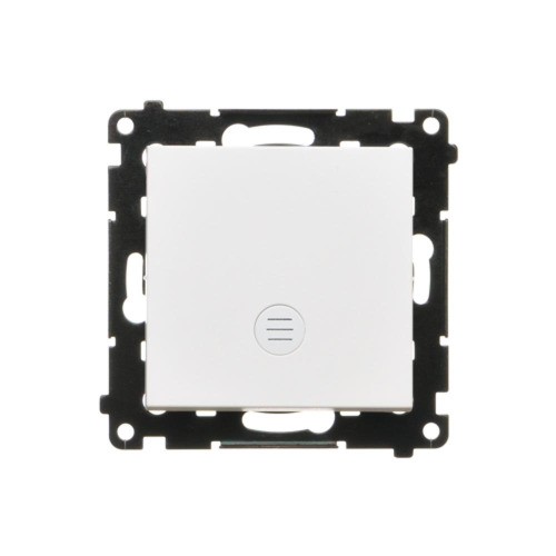 Łącznik jednobiegunowy z podświetleniem LED Simon 55 TW1L.01/111 Kontakt-Simon biały mat