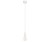 Lampa sufitowa wisząca Industrialna Loft SILICONE I WHITE 6403 NOWODVORSKI Lighting E27 nowoczesna oprawa oświetleniowa żyrandol biały pojedynczy zwis Inspiracje Premium
