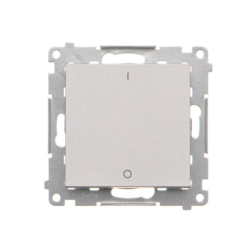 Łącznik dwubiegunowy Simon 55 TW2.01/143 Kontakt-Simon aluminium mat