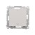 Łącznik dwubiegunowy Simon 55 TW2.01/143 Kontakt-Simon aluminium mat