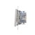 Łącznik dwubiegunowy Simon 55 TW2.01/143 Kontakt-Simon aluminium mat