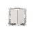 Łącznik dwubiegunowy podwójny Simon 55 TW22A.01/143 Kontakt-Simon aluminium mat