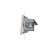 Łącznik dwubiegunowy podwójny Simon 55 TW22A.01/143 Kontakt-Simon aluminium mat