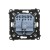 Łącznik potrójny z podświetleniem Simon 55 TW31L.01/143 Kontakt-Simon aluminium mat
