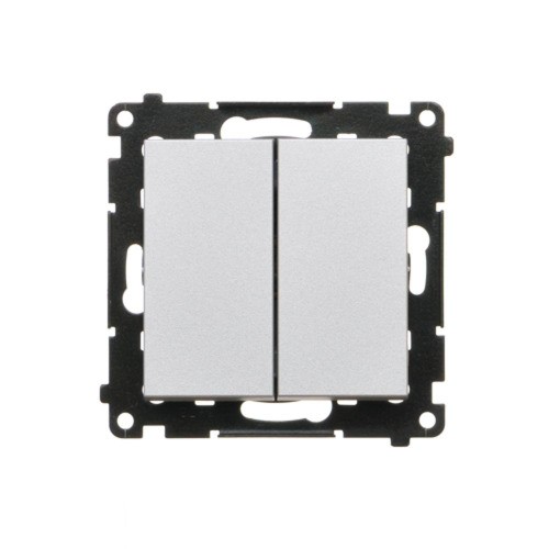 Łącznik świecznikowy Simon 55 TW5.01/143 Kontakt-Simon aluminium mat