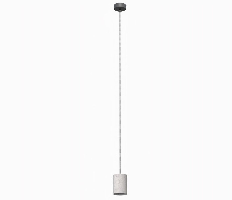 Lampa sufitowa wisząca Industrialna Lof SHY I 9391 NOWODVORSKI Lighting GU10 nowoczesna oprawa oświetleniowa beton żyrandol pojedynczy zwis Inspiracje Premium - Outlet