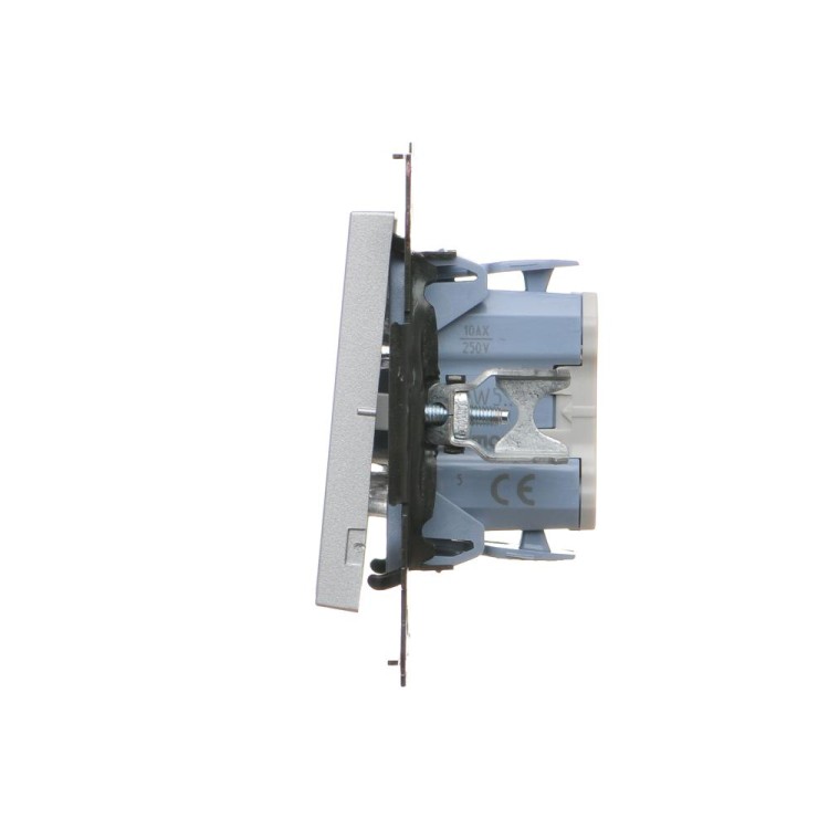Łącznik świecznikowy Simon 55 TW5.01/143 Kontakt-Simon aluminium mat