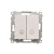 Łącznik świecznikowy z podświetleniem LED do wersji IP20 Simon 55 TW5L2.01/143 Kontakt-Simon aluminium mat