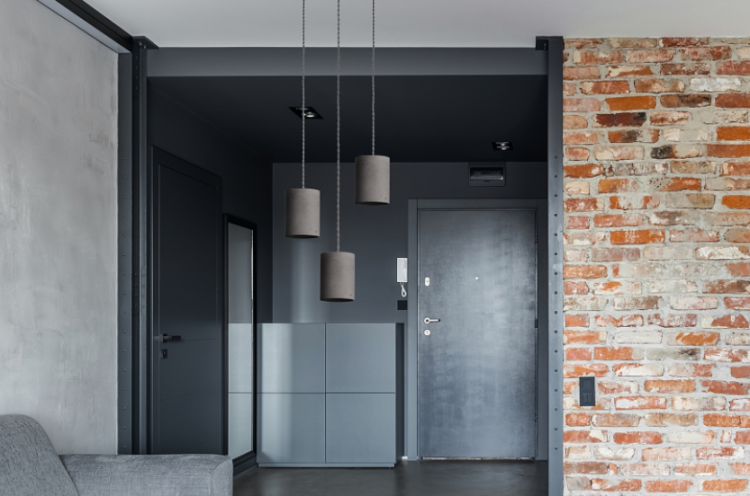Lampa sufitowa wisząca Industrialna Lof SHY I 9391 NOWODVORSKI Lighting GU10 nowoczesna oprawa oświetleniowa beton żyrandol pojedynczy zwis Inspiracje Premium - Outlet