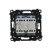 Łącznik świecznikowy z podświetleniem LED do wersji IP20 Simon 55 TW5L2.01/149 Kontakt-Simon czarny mat