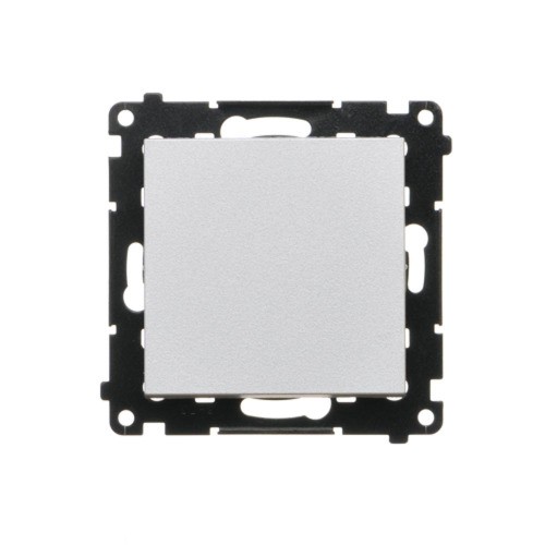 Łącznik schodowy bez piktogramu Simon 55 TW6.01/X/143 Kontakt-Simon aluminium mat