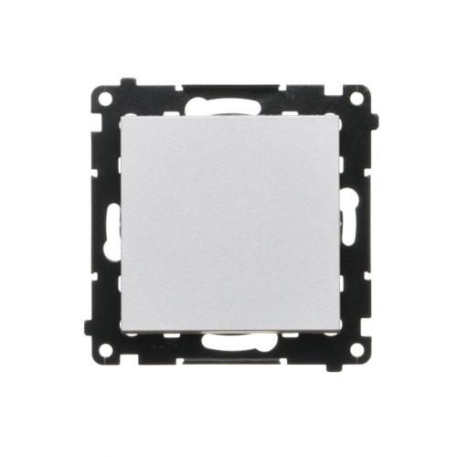 Łącznik schodowy bez piktogramu Simon 55 TW6.01/X/143 Kontakt-Simon aluminium mat