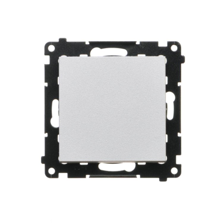 Łącznik schodowy bez piktogramu Simon 55 TW6.01/X/143 Kontakt-Simon aluminium mat