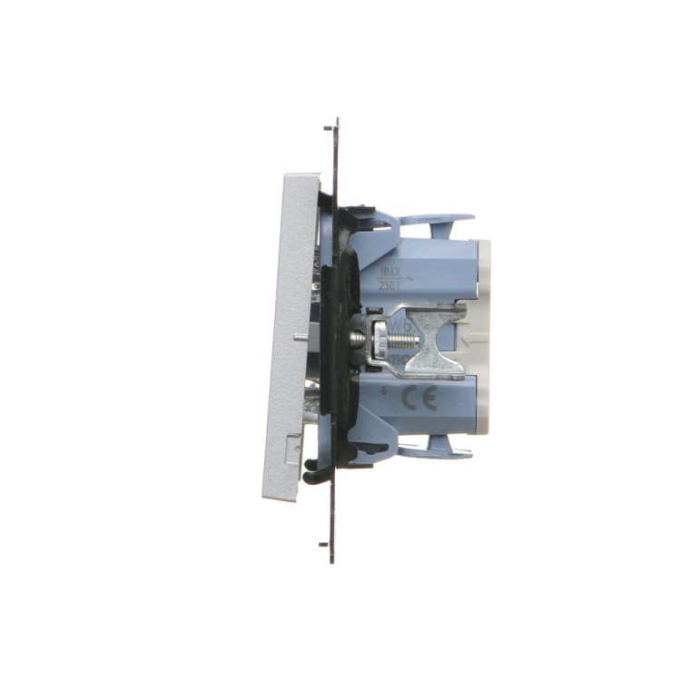 Łącznik schodowy bez piktogramu Simon 55 TW6.01/X/143 Kontakt-Simon aluminium mat