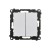 Łącznik schodowy podwójny, bez piktogramu Simon 55 TW6/2.01/X/143 Kontakt-Simon aluminium mat