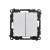 Łącznik schodowy podwójny, bez piktogramu Simon 55 TW6/2.01/X/143 Kontakt-Simon aluminium mat