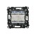 Łącznik schodowy podwójny z podświetleniem LED Simon 55 TW6/2L2.01/114 Kontakt-Simon jasnoszary mat