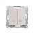 Łącznik schodowy podwójny z podświetleniem LED Simon 55 TW6/2L2.01/143 Kontakt-Simon aluminium mat