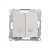 Łącznik schodowy podwójny z podświetleniem LED Simon 55 TW6/2L2.01/143 Kontakt-Simon aluminium mat