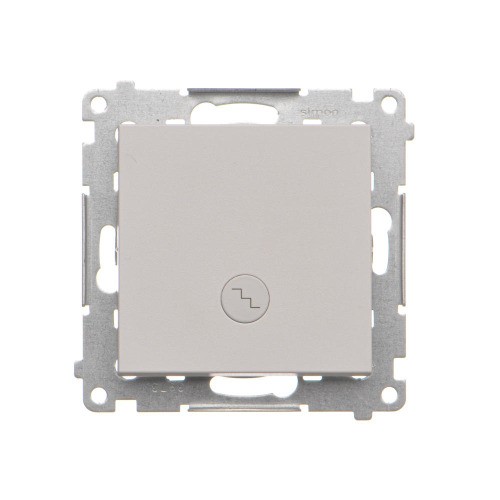 Łącznik schodowy z podświetleniem LED Simon 55 TW6L.01/114 Kontakt-Simon jasnoszary mat