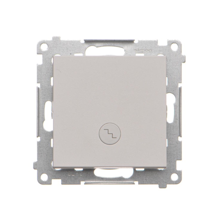 Łącznik schodowy z podświetleniem LED Simon 55 TW6L.01/114 Kontakt-Simon jasnoszary mat