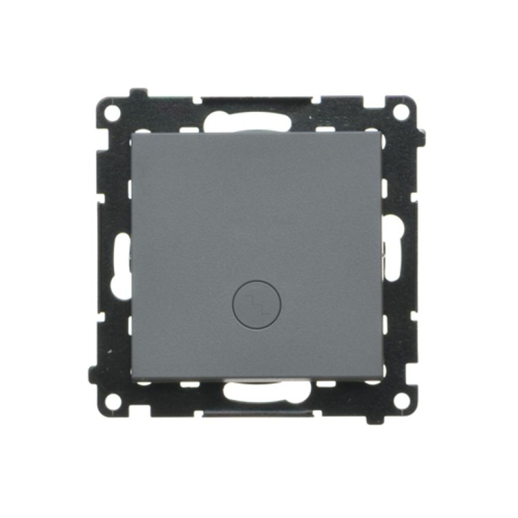 Łącznik schodowy z podświetleniem LED Simon 55 TW6L.01/116 Kontakt-Simon grafitowy mat