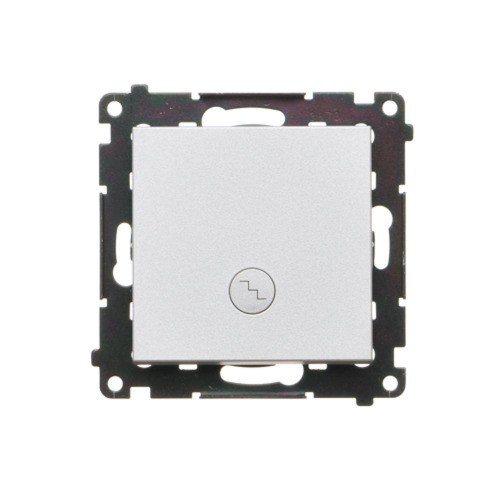 Łącznik schodowy z podświetleniem LED Simon 55 TW6L.01/143 Kontakt-Simon aluminium mat