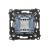Łącznik schodowy z podświetleniem LED Simon 55 TW6L.01/143 Kontakt-Simon aluminium mat