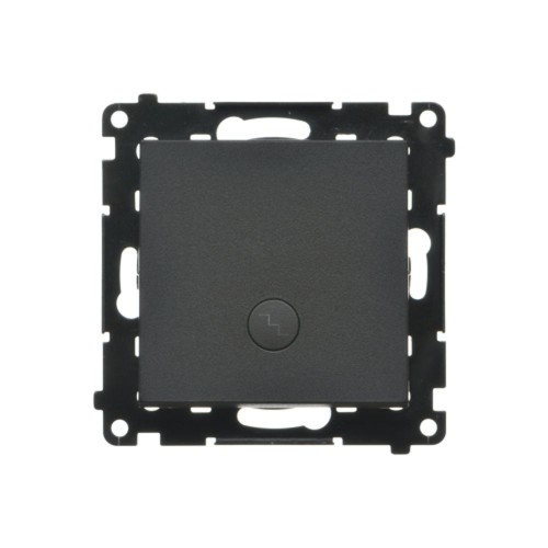 Łącznik schodowy z podświetleniem LED Simon 55 TW6L.01/149 Kontakt-Simon czarny mat