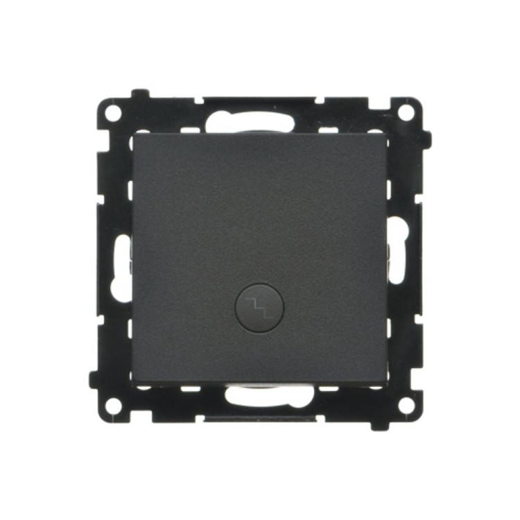 Łącznik schodowy z podświetleniem LED Simon 55 TW6L.01/149 Kontakt-Simon czarny mat