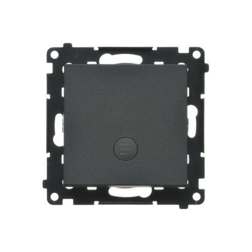 Łącznik schodowy z podświetleniem LED bez piktogramu Simon 55 TW6L.01/X/149 Kontakt-Simon czarny mat