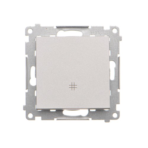 Łącznik krzyżowy Simon 55 TW7.01/143 Kontakt-Simon aluminium mat