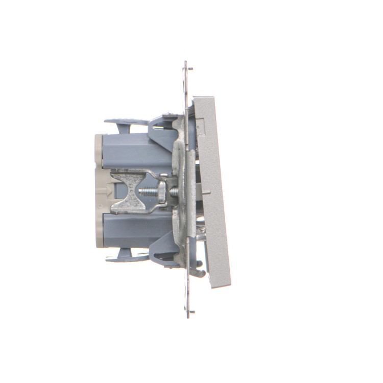 Łącznik krzyżowy Simon 55 TW7.01/143 Kontakt-Simon aluminium mat