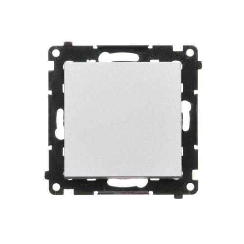 Łącznik krzyżowy, bez piktogramu Simon 55 TW7.01/X/143 Kontakt-Simon aluminium mat