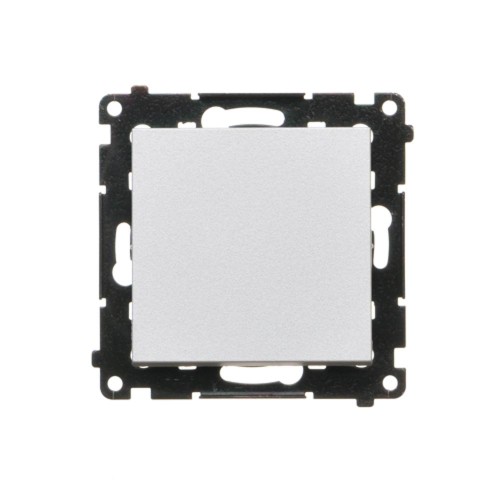 Łącznik krzyżowy, bez piktogramu Simon 55 TW7.01/X/143 Kontakt-Simon aluminium mat