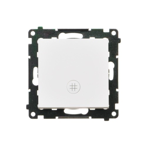 Łącznik krzyżowy z podświetleniem LED Simon 55 TW7L.01/111 Kontakt-Simon biały mat