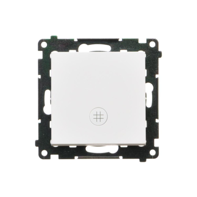 Łącznik krzyżowy z podświetleniem LED Simon 55 TW7L.01/111 Kontakt-Simon biały mat