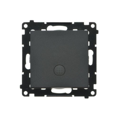 Łącznik krzyżowy z podświetleniem LED Simon 55 TW7L.01/149 Kontakt-Simon czarny mat