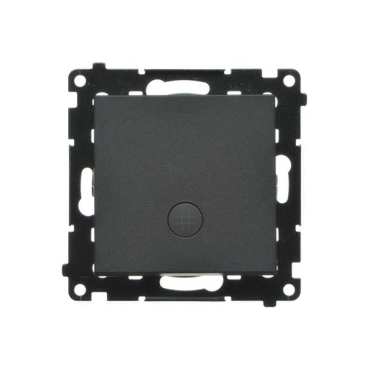 Łącznik krzyżowy z podświetleniem LED Simon 55 TW7L.01/149 Kontakt-Simon czarny mat