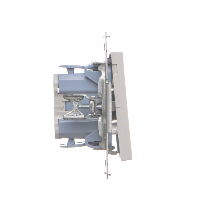 Łącznik krzyżowy z podświetleniem LED Simon 55 TW7L.01/X/114 Kontakt-Simon jasnoszary mat