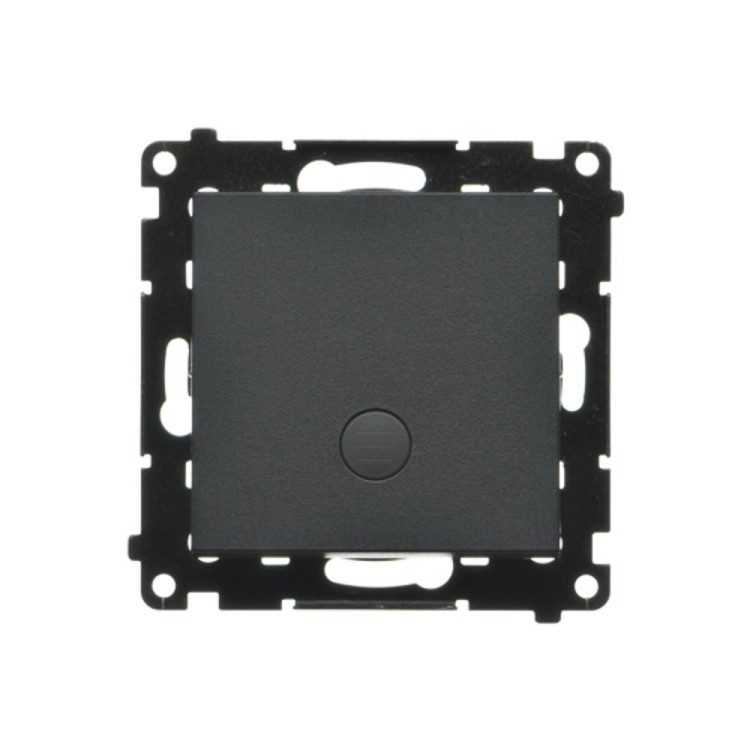 Łącznik krzyżowy z podświetleniem LED Simon 55 TW7L.01/X/149 Kontakt-Simon czarny mat