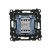 Łącznik krzyżowy z podświetleniem LED Simon 55 TW7L.01/X/149 Kontakt-Simon czarny mat