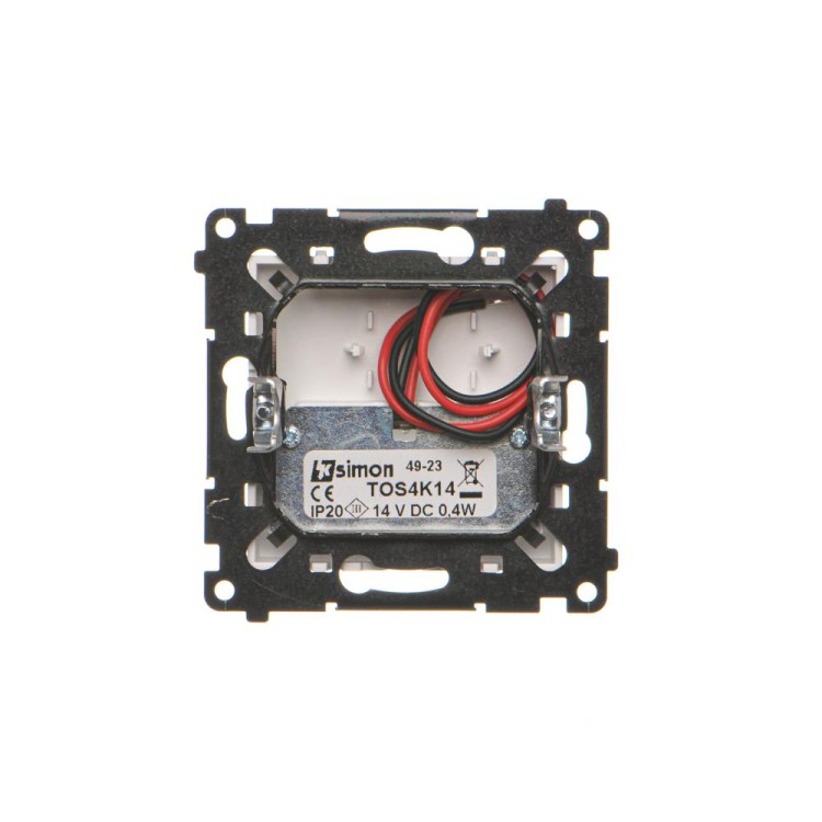 Oprawa oświetleniowa LED, 14V Simon 55 TOS4K14.01/143 Kontakt-Simon aluminium mat